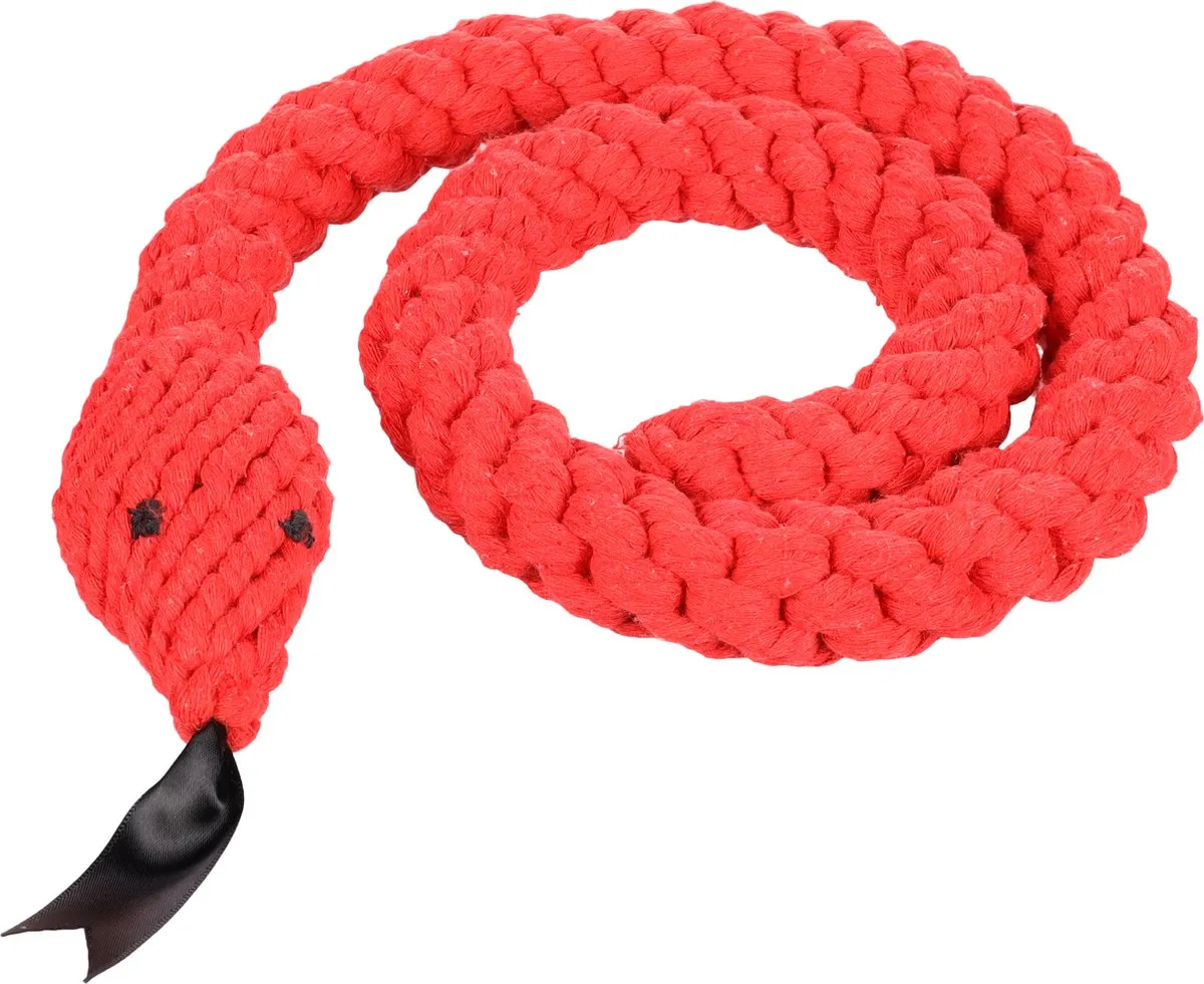 Flamingo Jonas Slang Flocco Rood 95cm