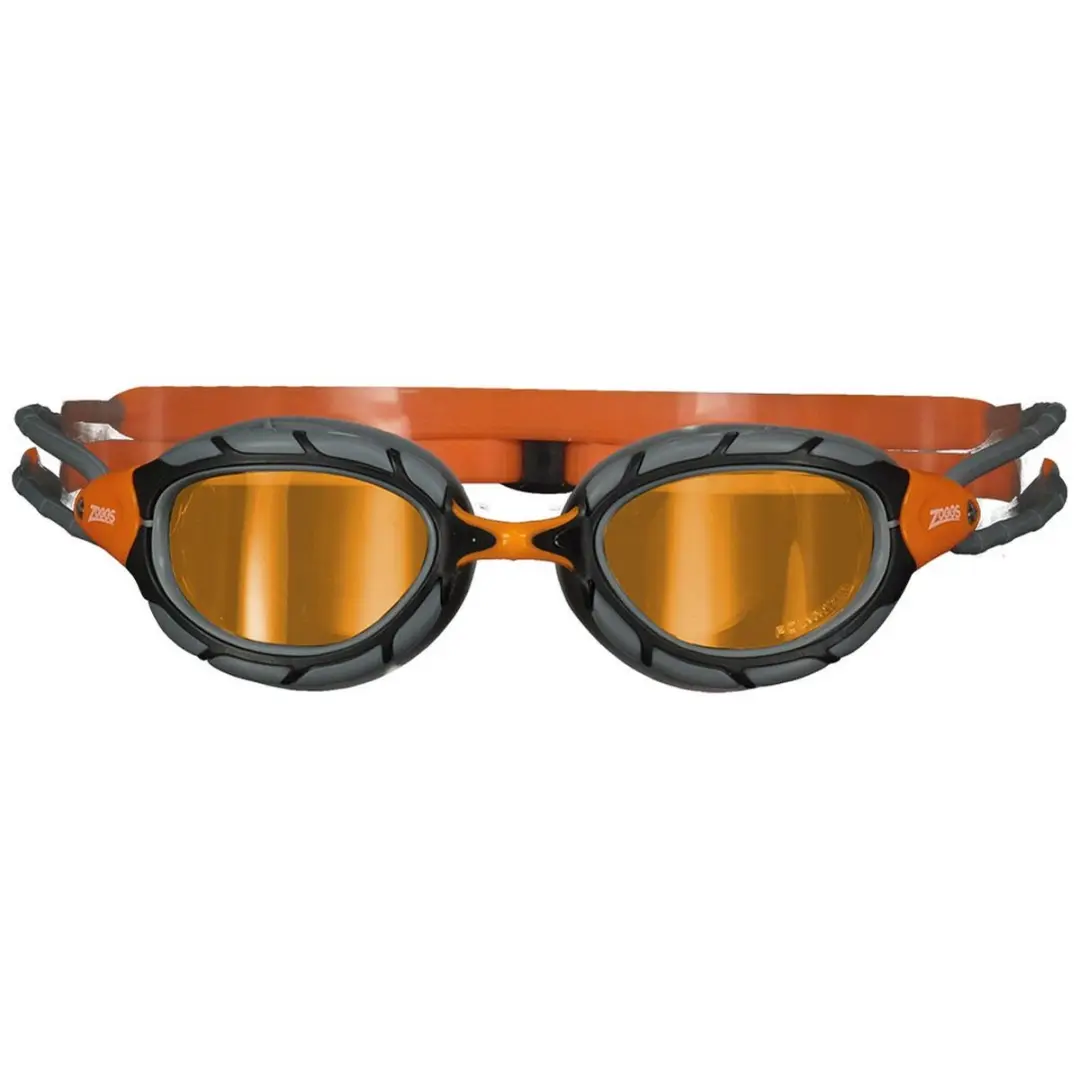 Zoggs Predator Pol Ultra Zwembril - Grey Orange - afbeelding 2 van 3