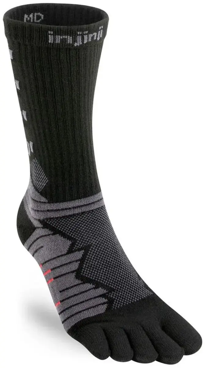 Injinji Ultra Run Crew Teensokken - Obsidian - afbeelding 5 van 5