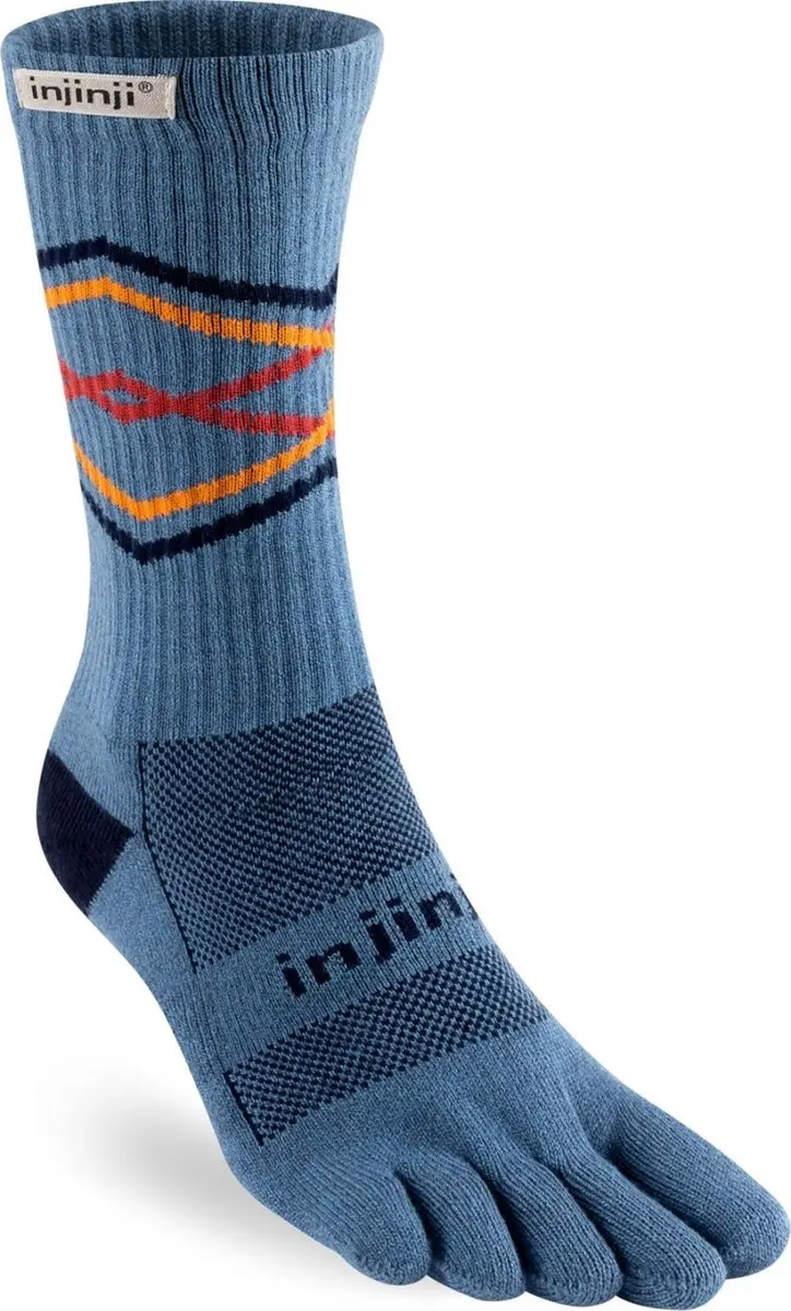 Injinji Trail Midweight Crew - Lake Blauw - afbeelding 4 van 5