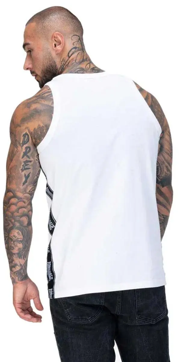 Lonsdale Clousta Tanktop Heren - Wit - L - afbeelding 3 van 6