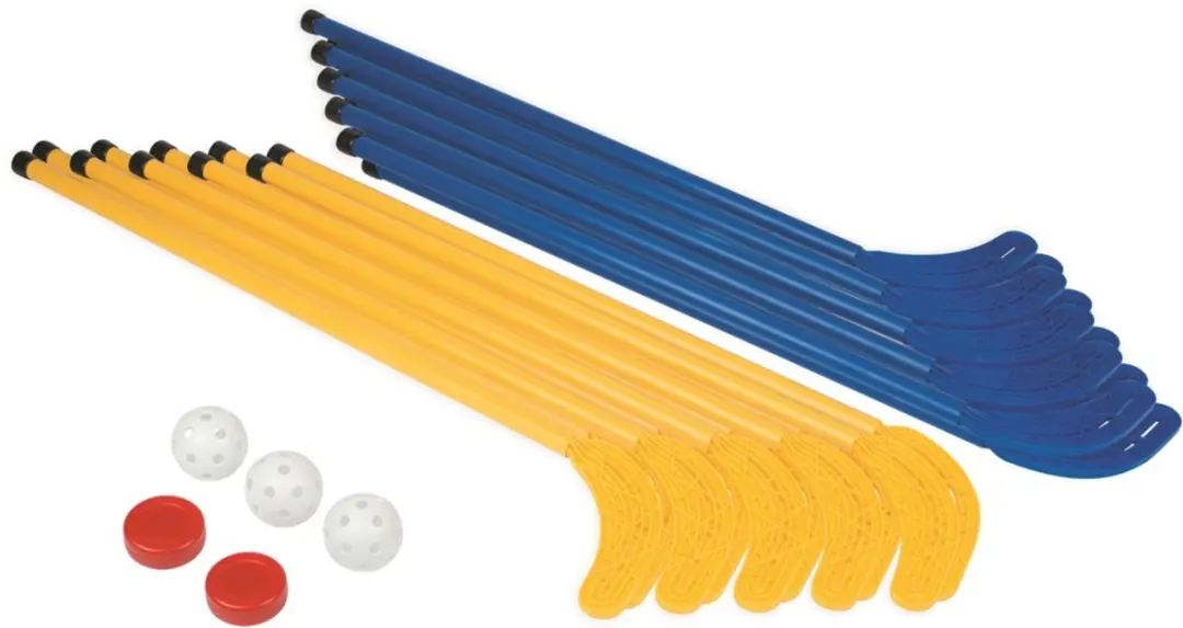 Megaform floor hockey set voor kinderen en tieners