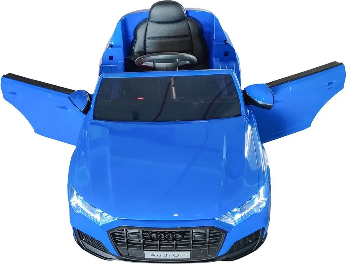 Audi Q7 Kinderauto 12V Blauw
