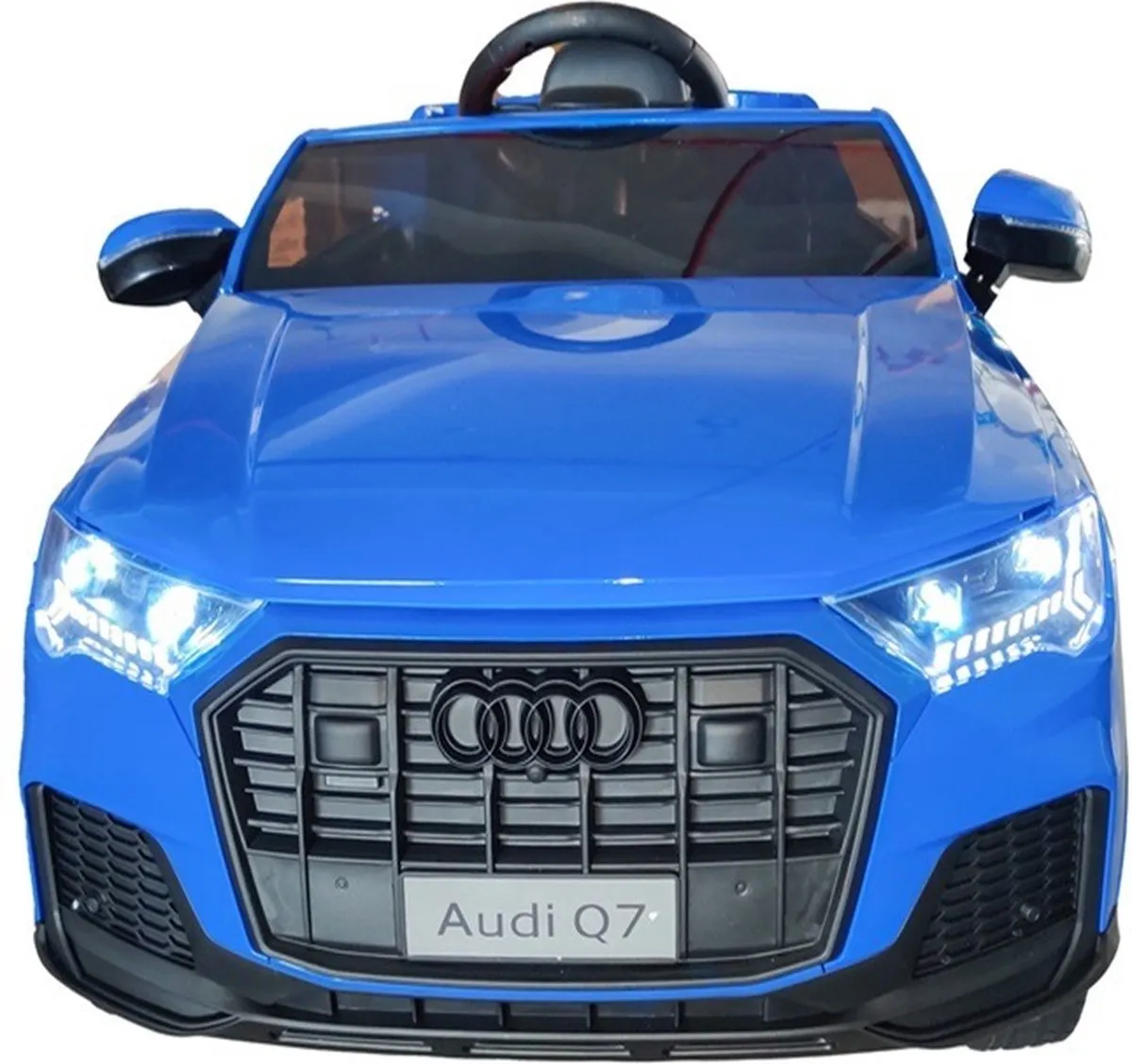 Audi Q7 Kinderauto 12V Blauw