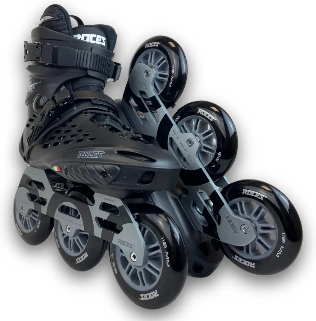 Roces X35 110 Freeskates - 110mm - Zwart - 39 - afbeelding 2 van 6