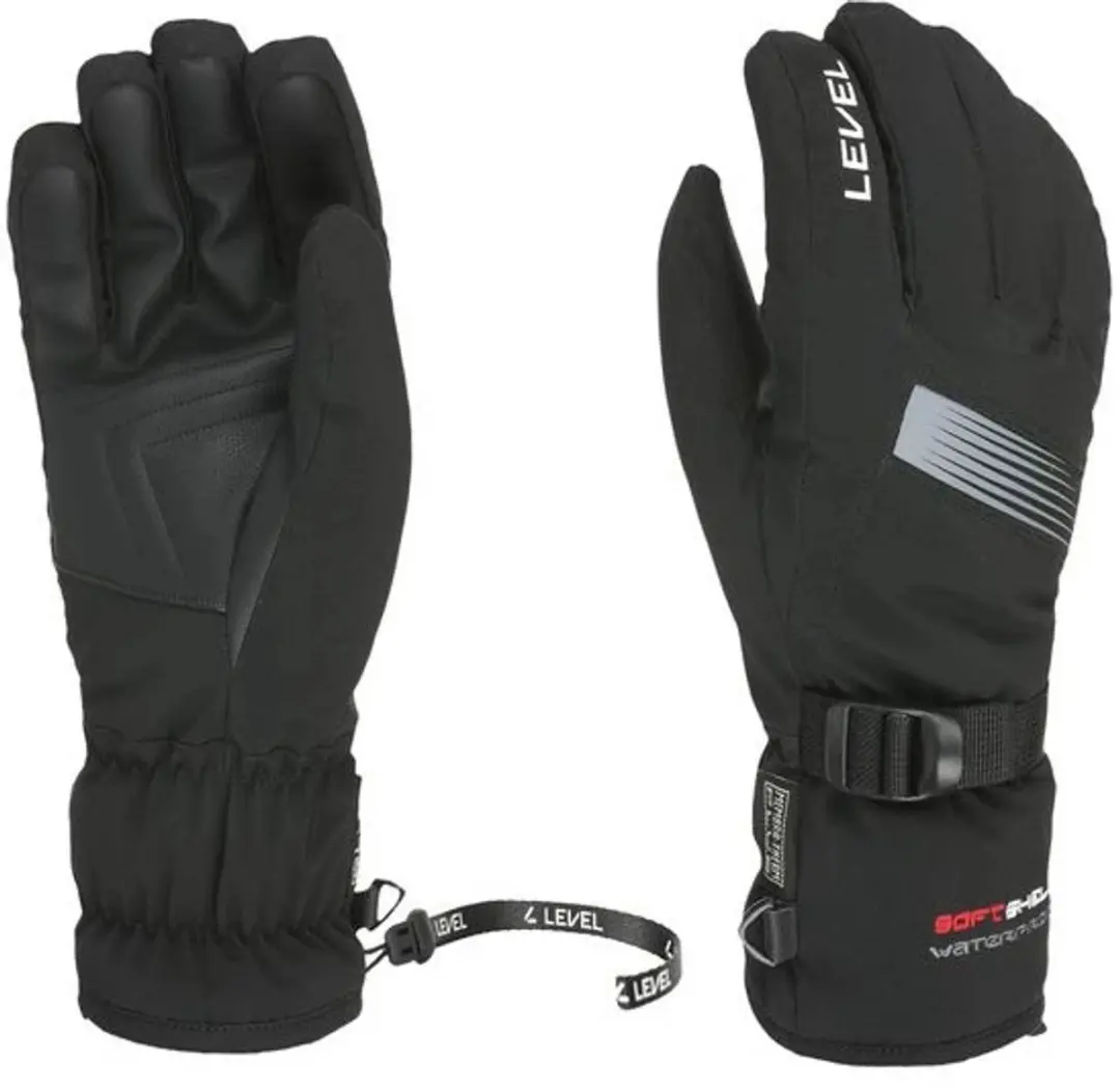 Level Hero Handschoenen Zwart M Man