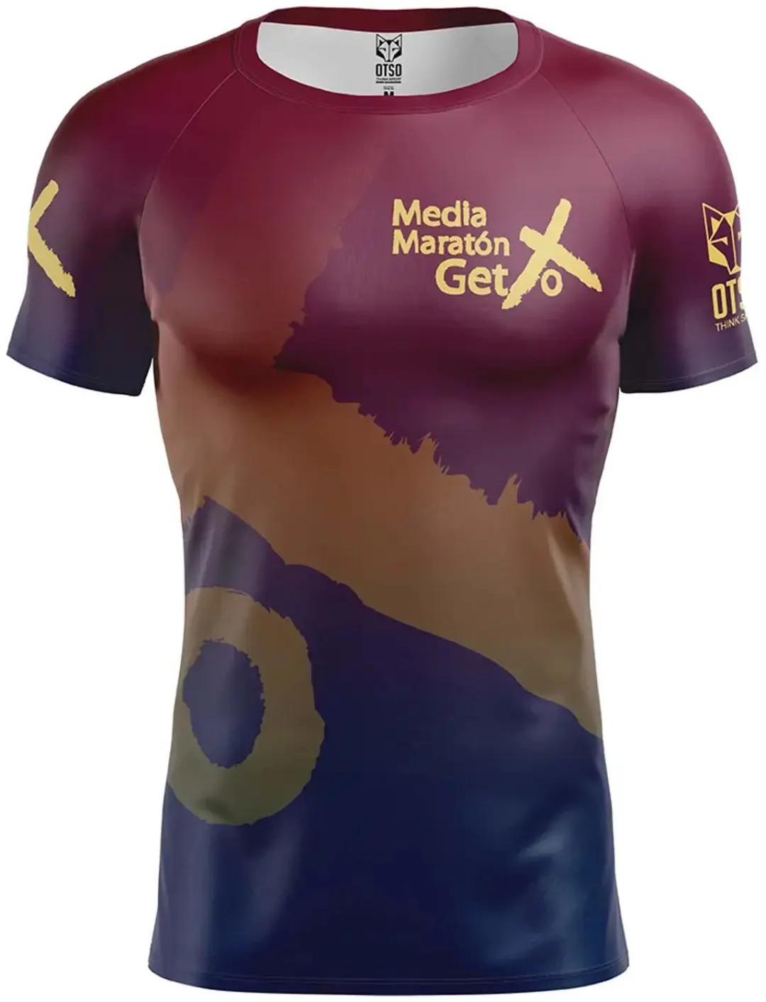 Otso Getxo 2026 T-shirt Met Korte Mouwen Paars 2XL Man