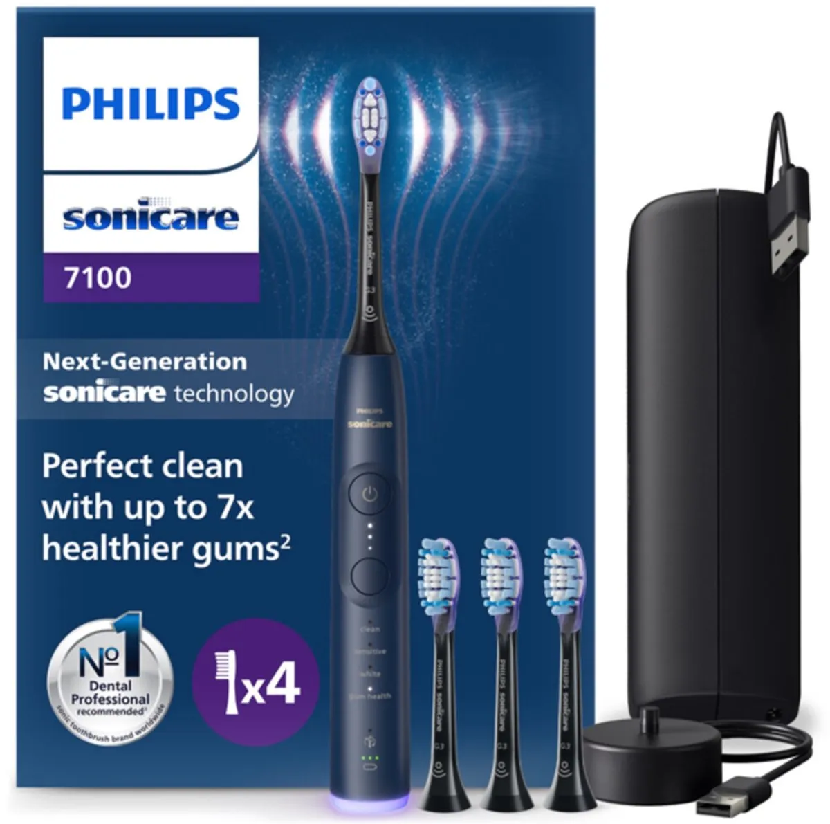 Philips Sonicare Series 7100 HX7423/08 Oplaadbare Tandenborstel