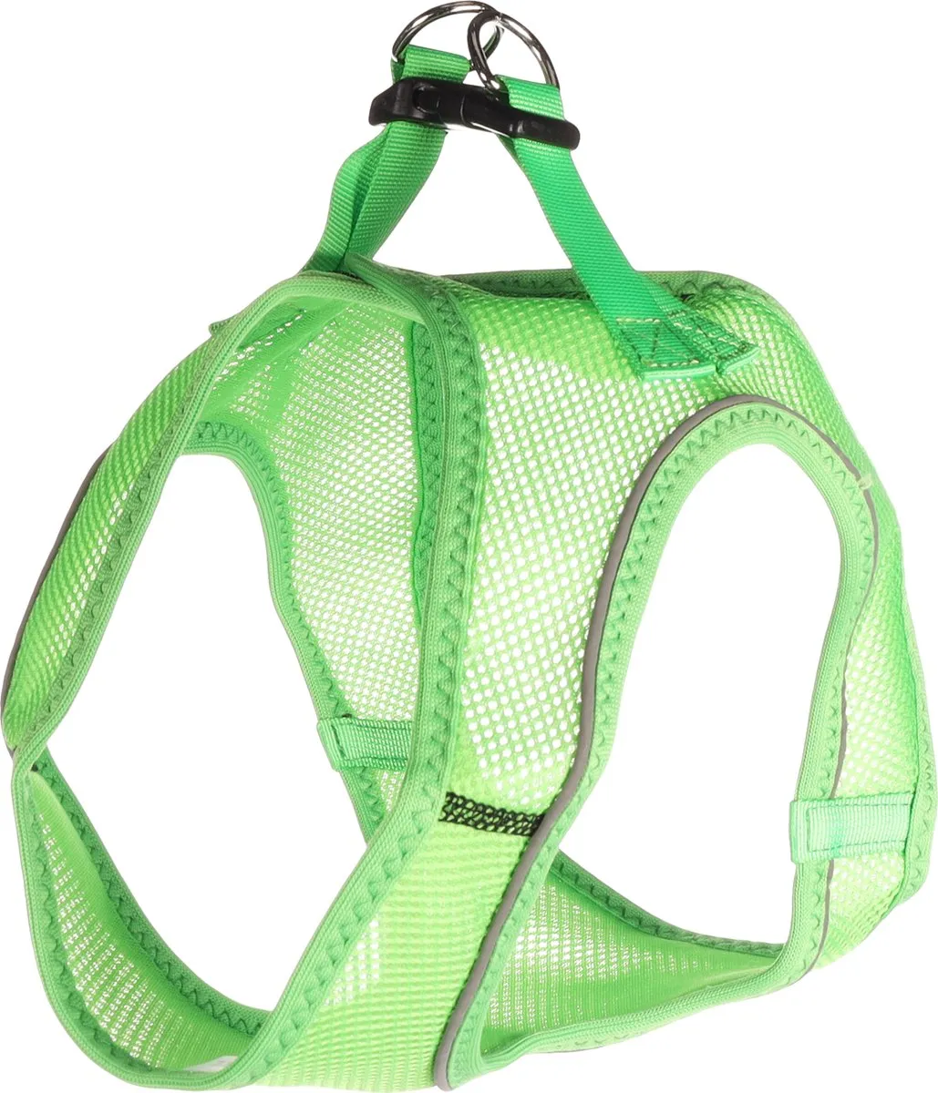Flamingo Bento Step&go Hondenharnas Groen XXL