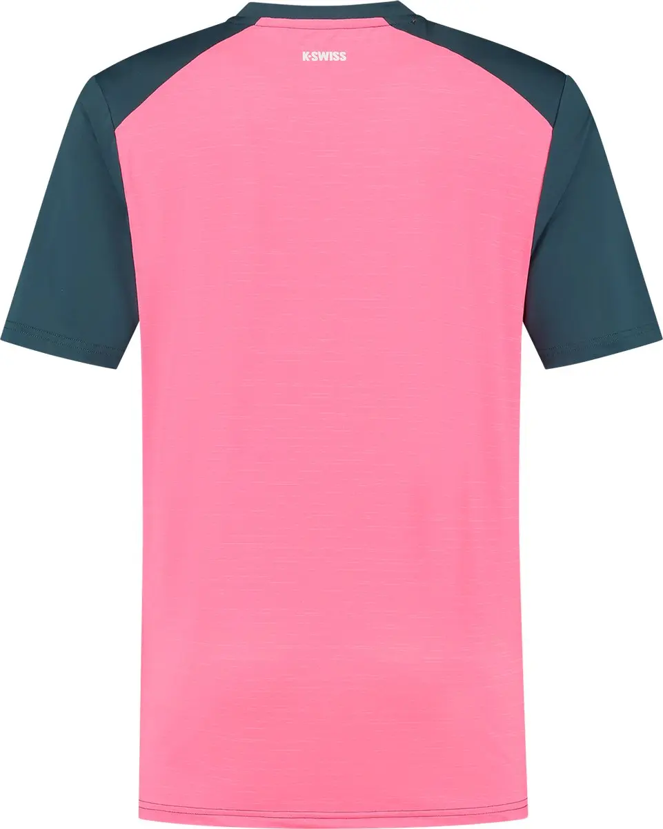 K-Swiss Tennisshirt Hypercourt Mix Melange Crew Heren