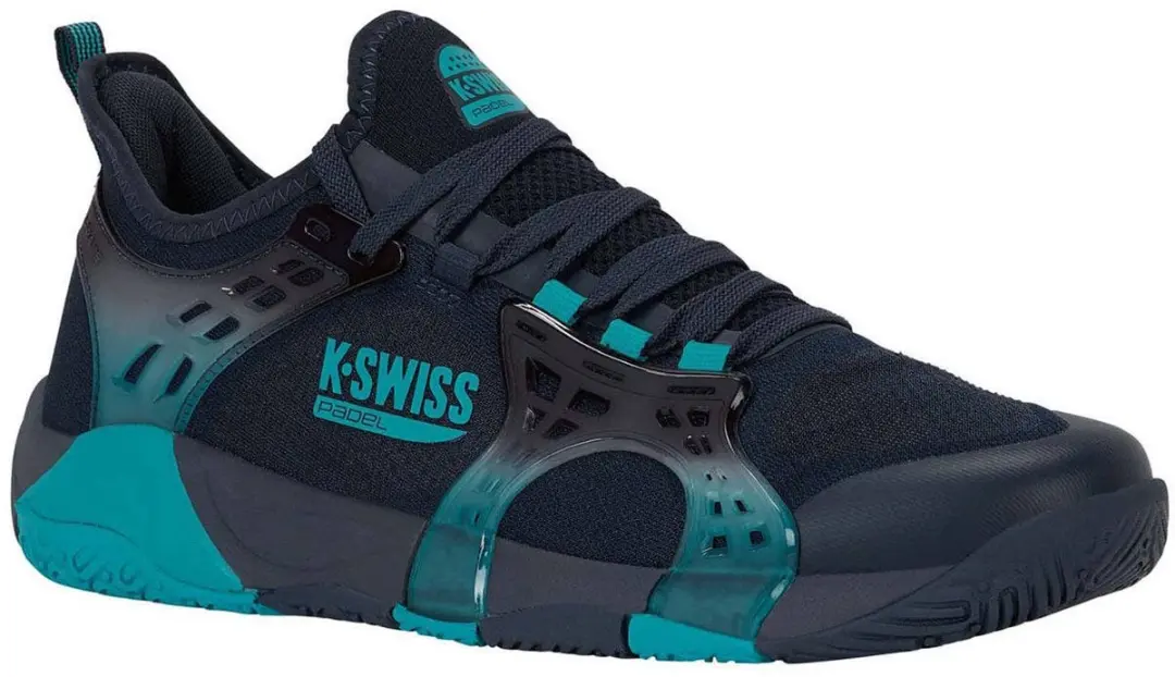 K-Swiss K-Frame Padelschoen - Carbon/Baltic - afbeelding 2 van 6