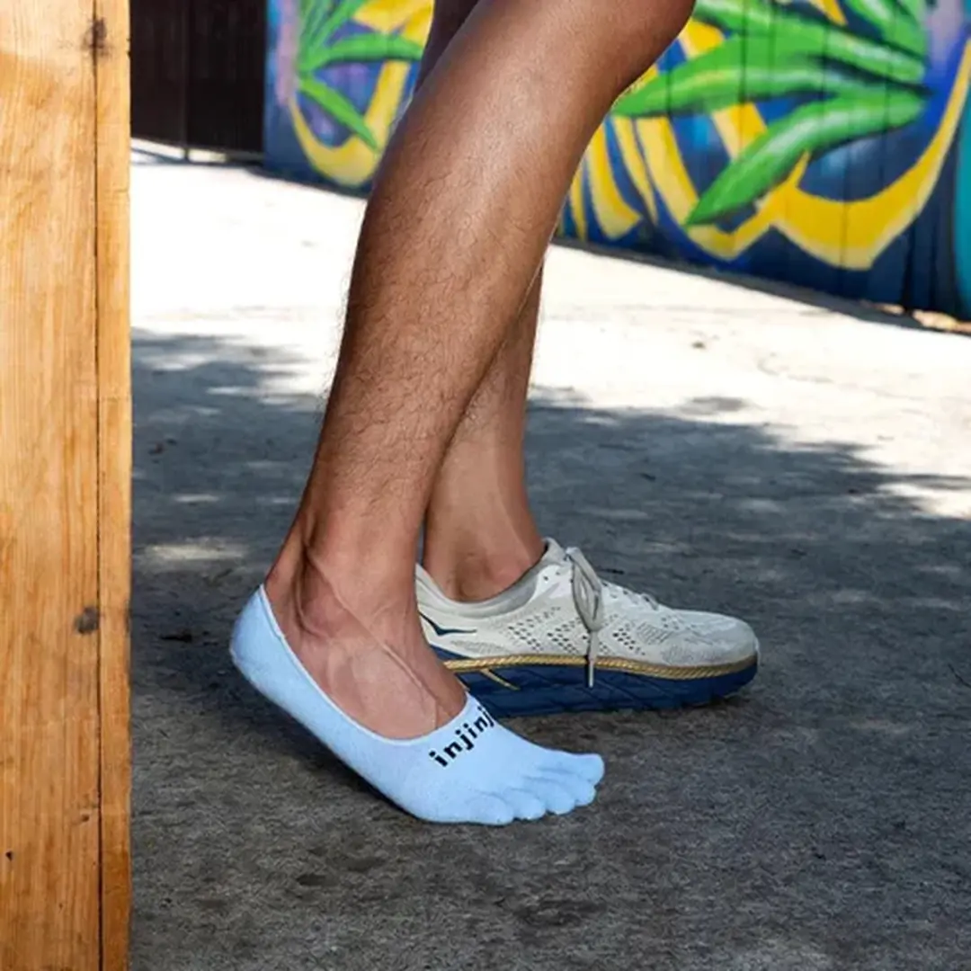 Injinji Sport Lightweight Hidden Teensokken - Grijs - afbeelding 6 van 6