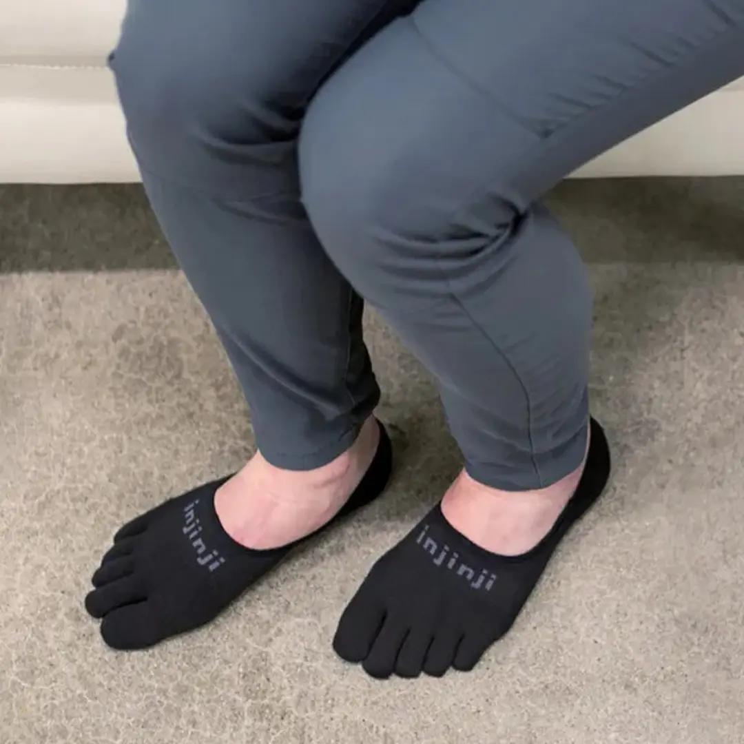 Injinji Sport Lightweight Hidden Teensokken - Grijs - afbeelding 5 van 6