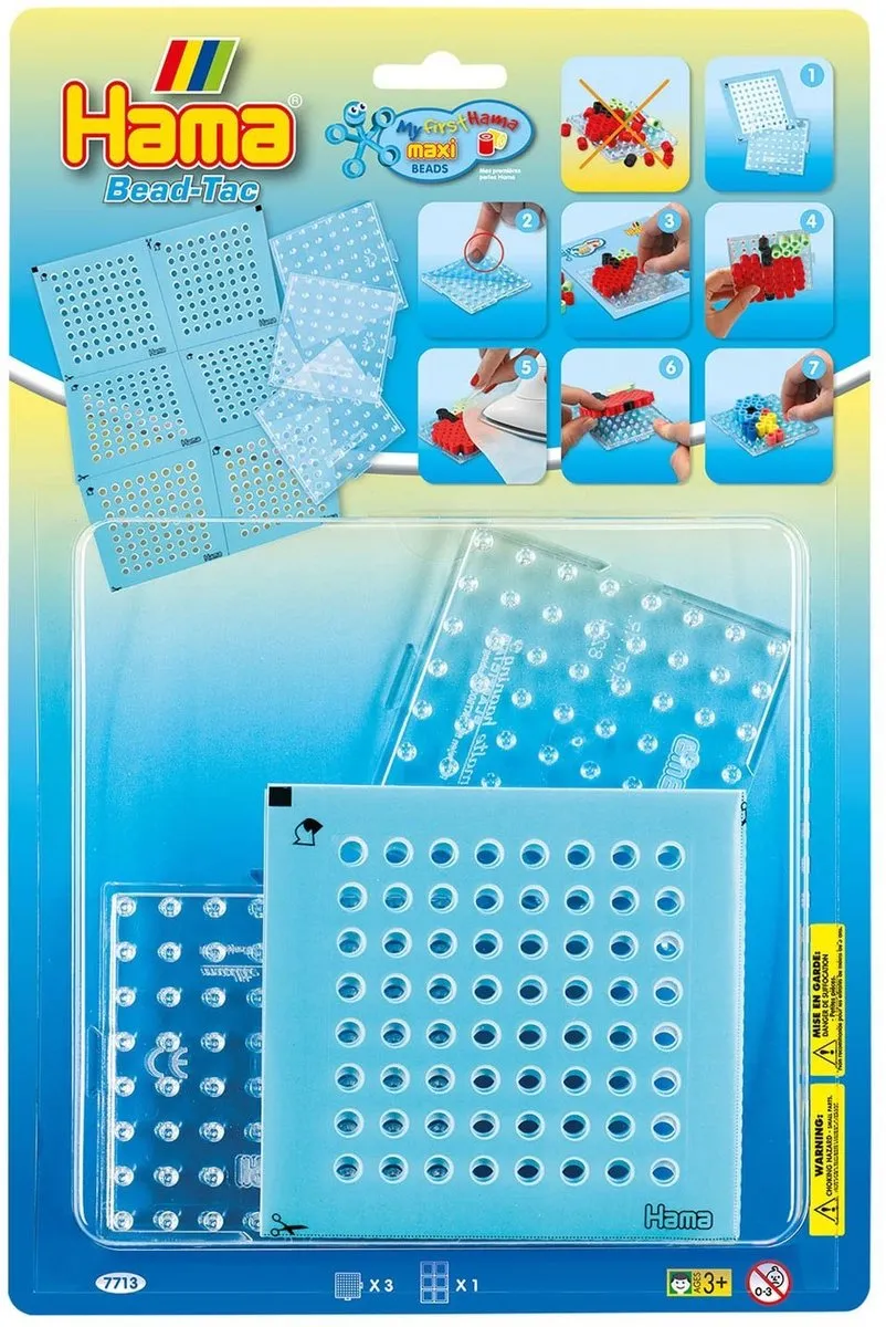 Hama Maxi Strijkkralenbordjes Multicolor