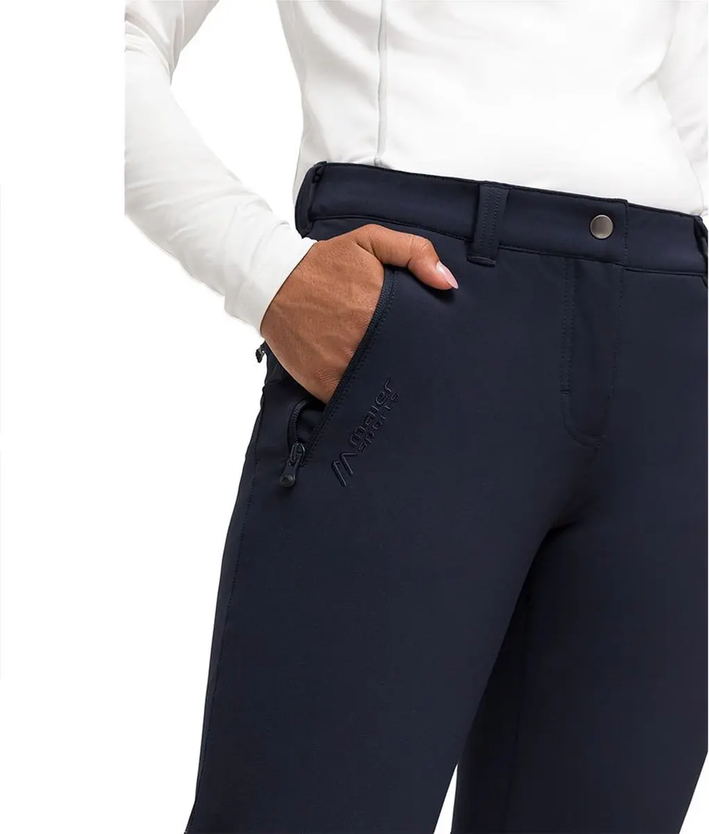 Maier Sports Helga Slim Stretchbroek Dames - Blauw - afbeelding 4 van 6