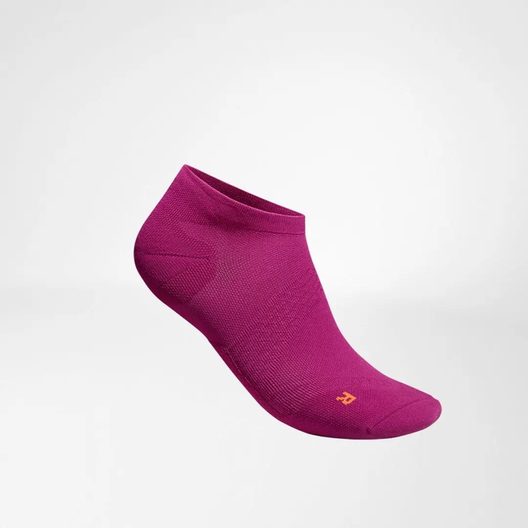 Bauerfeind Run Ultralight Low Cut Socks, Women, Berry, 41-43
