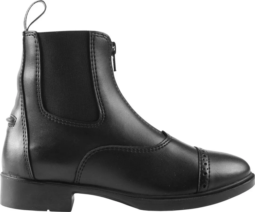 Horze Wexford jodhpurs met rits vooraan, kinderen, Black, 30