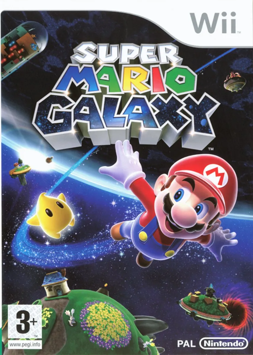 Nintendo Super Mario Galaxy Wii - 2 Spelers Offline