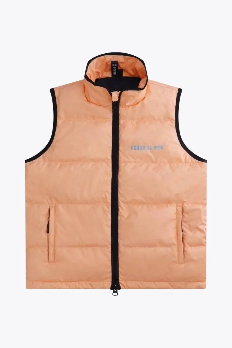 Osaka Women Padded Gilet Peach