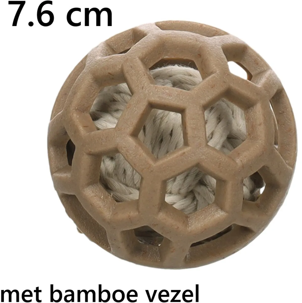 Flamingo Fibre Bal met Bamboe