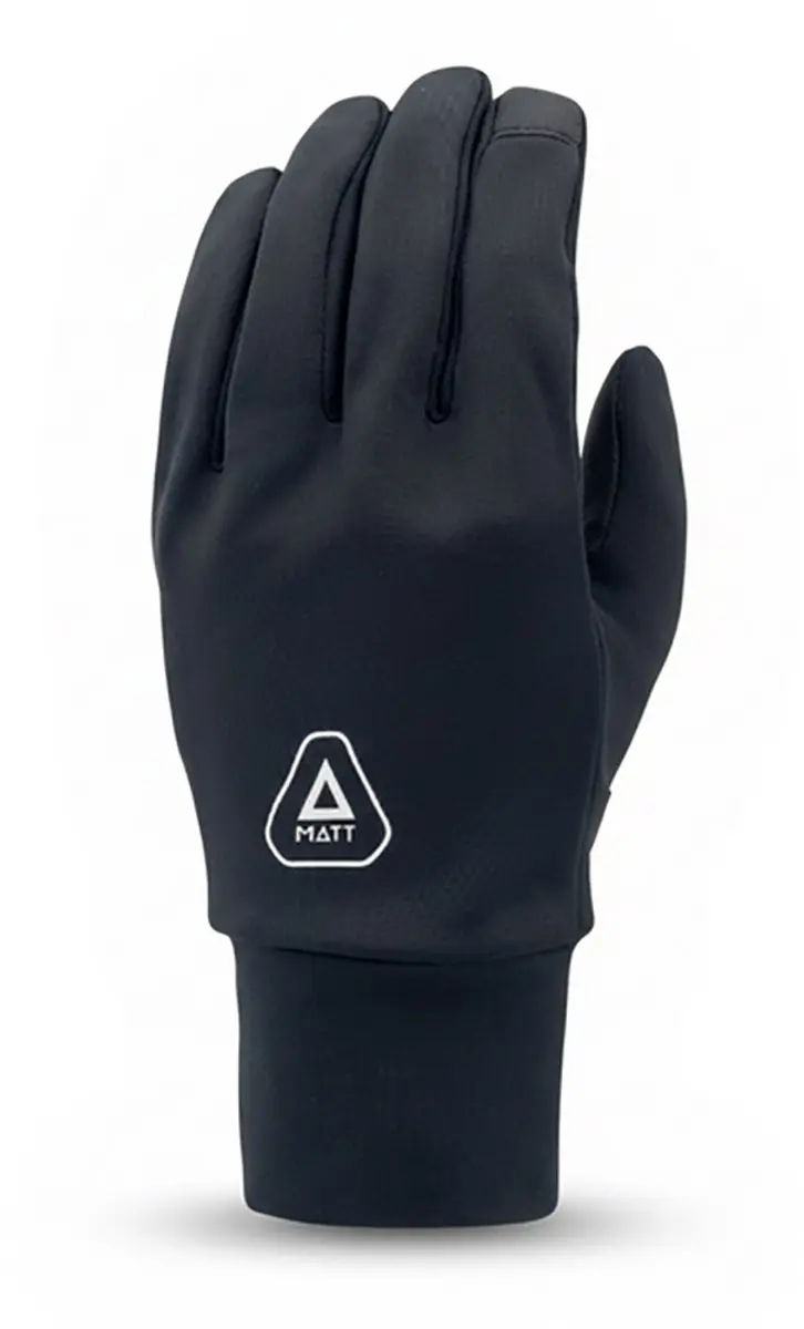 Matt Inner Ts Handschoenen Zwart S