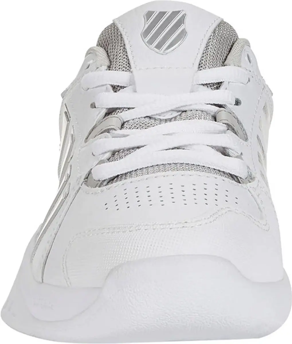 K-Swiss Receiver V Indoor Dames Tennisschoenen - White/Blue - afbeelding 4 van 6