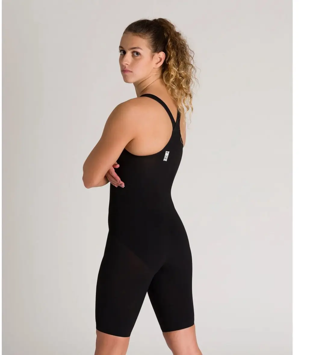 Arena Powerskin Carbon Air2 Cb Damesbadpak - Zwart/Goud - afbeelding 2 van 4