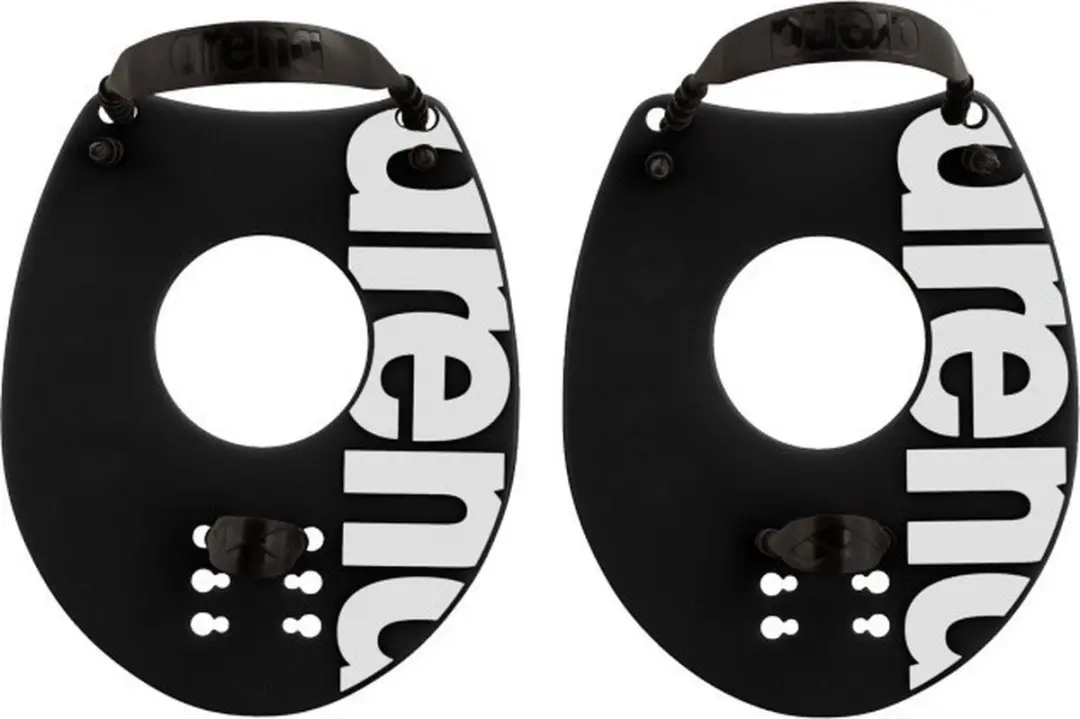 Arena Elite 2 Handpeddel - Zwart/Wit - M - afbeelding 3 van 6
