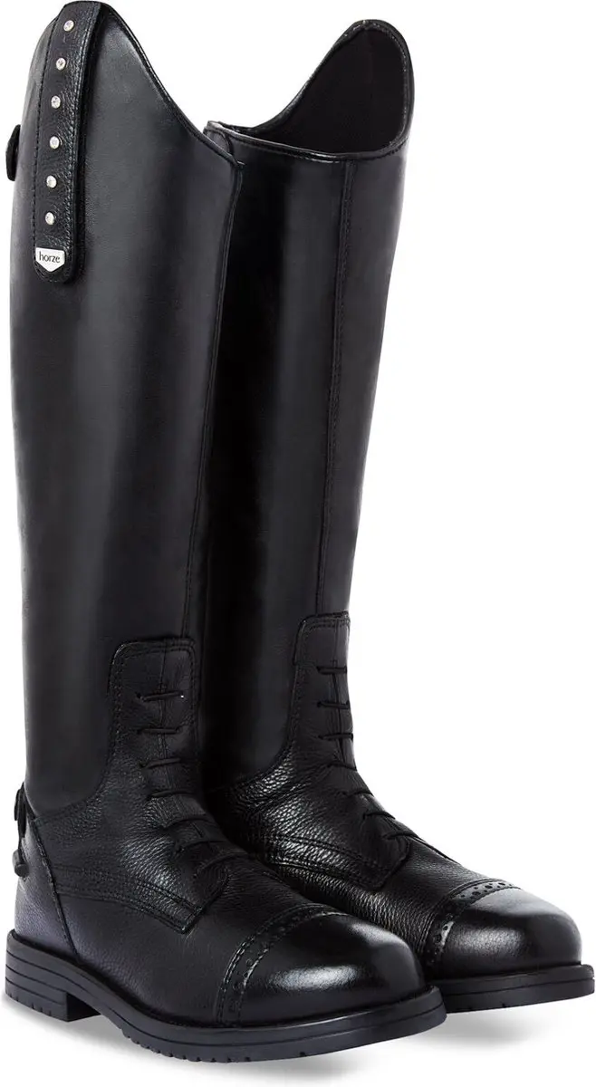 Horze Portland rijlaarzen met kristallen, kids, Black, 32