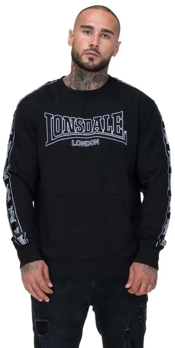 Lonsdale Kirklinton Sweatshirt Zwart XL Man