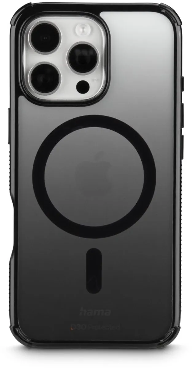 Hama Extreme Protect MagCase iPhone 16 Pro - Zwart - MPN 00136842