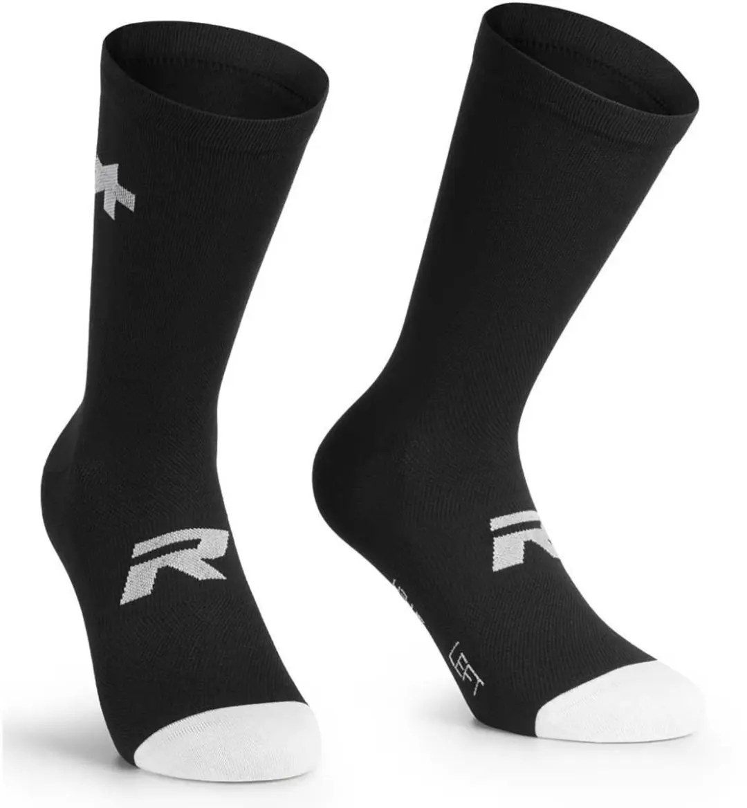 Assos R S9 Twin Pack Sokken Zwart EU 35-38