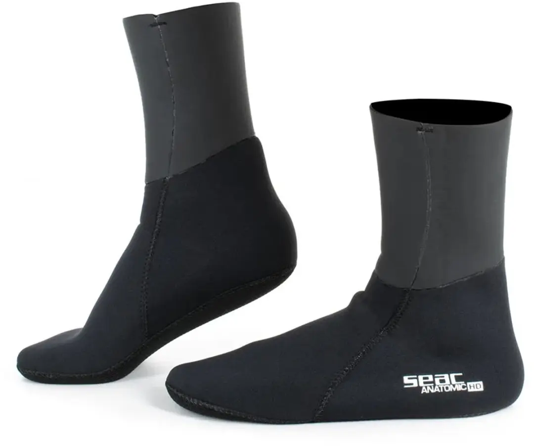 Seacsub Anatomic 7 Mm Duikbooties Zwart EU 38-39