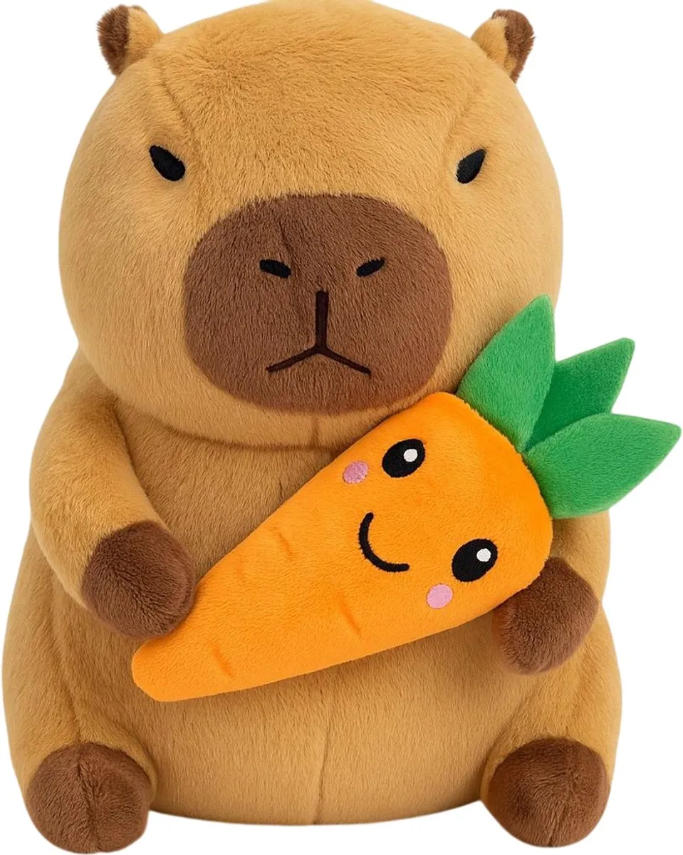 Topknuffels Capibara Pluche Knuffel 25cm