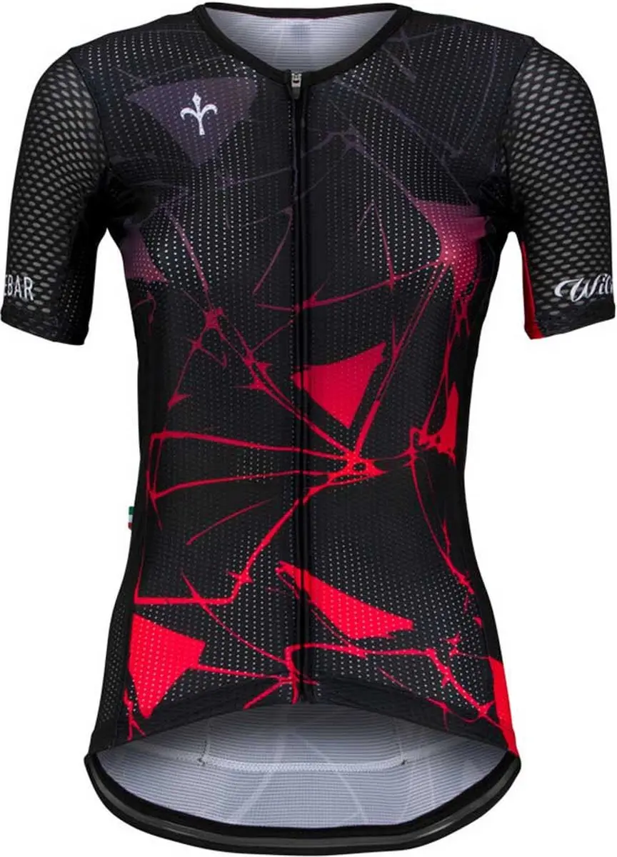 Wilier Lanzarote Korte Mouw Wielertrui Zwart M Vrouw