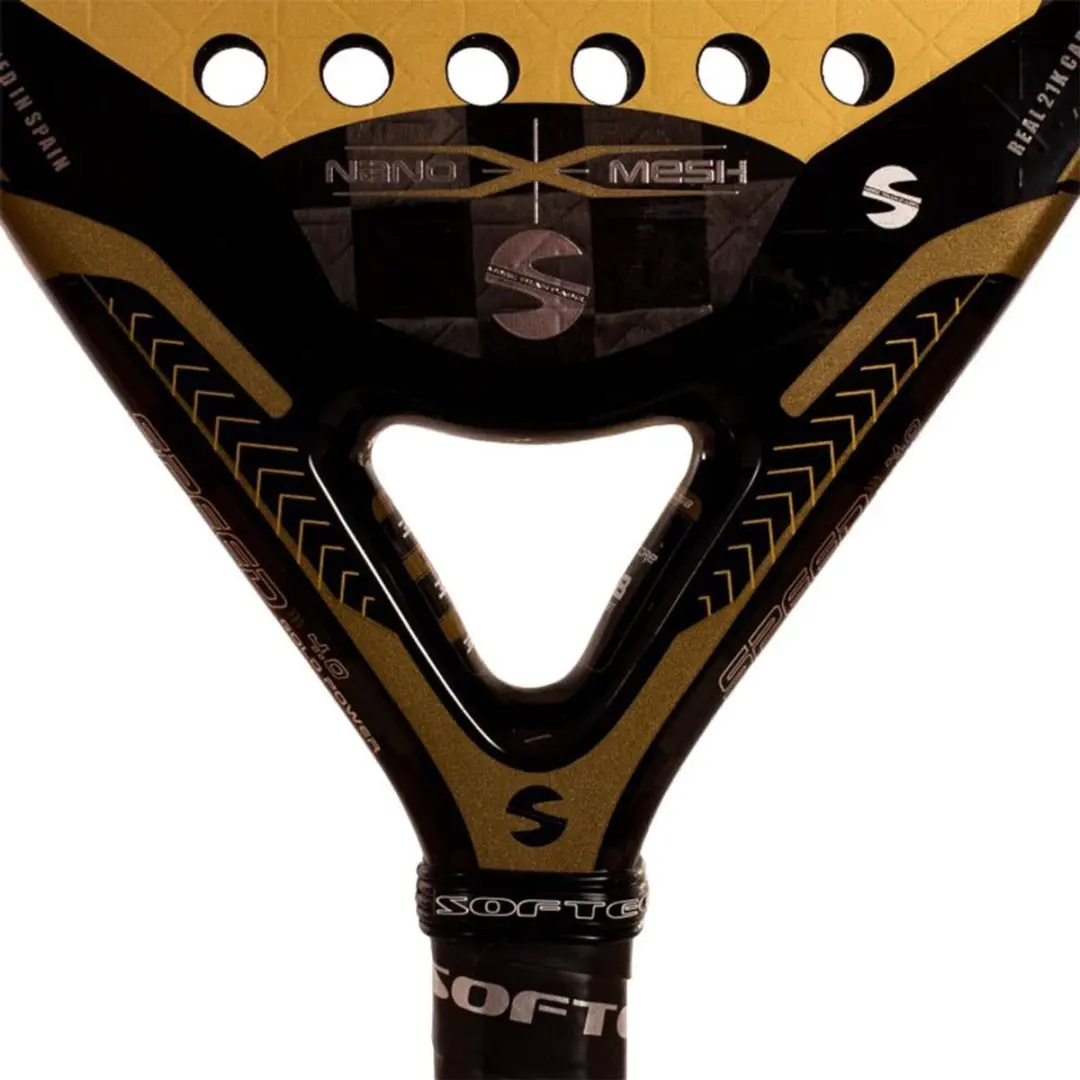 Softee Power 4.0 Padelracket - A005844 - Golden - afbeelding 2 van 6