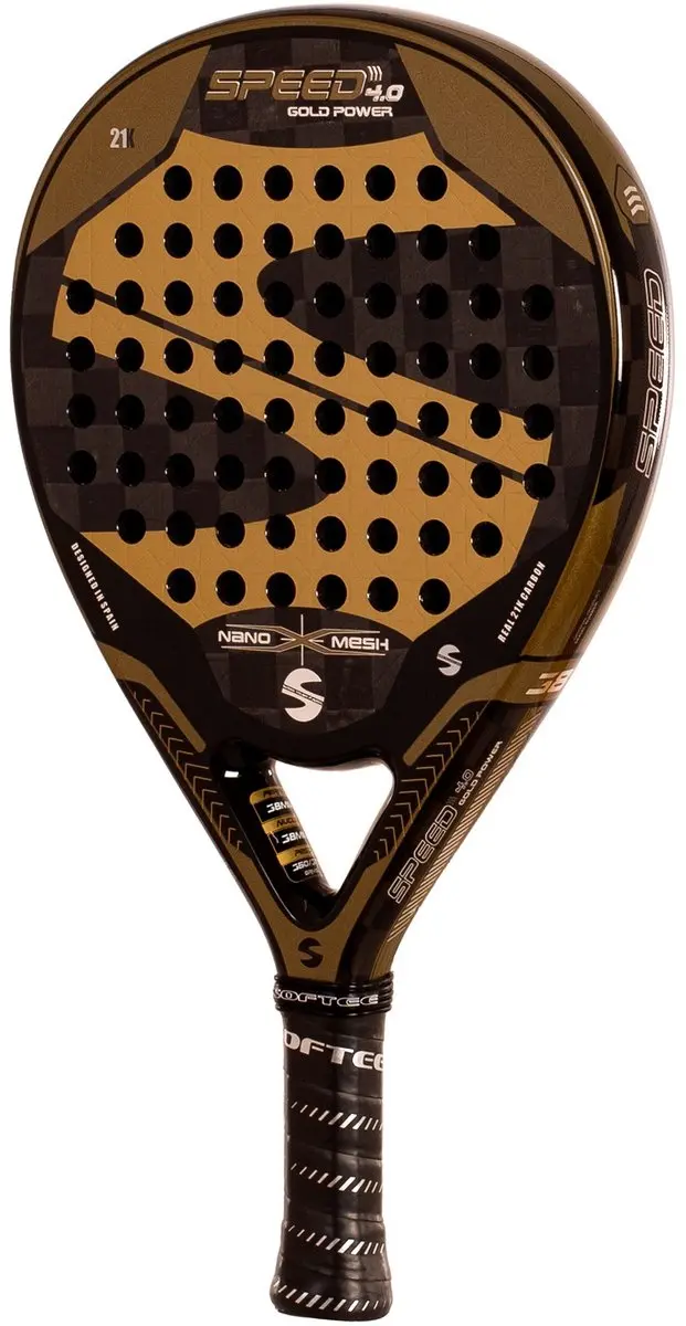 Softee Power 4.0 Padelracket - A005844 - Golden - afbeelding 6 van 6