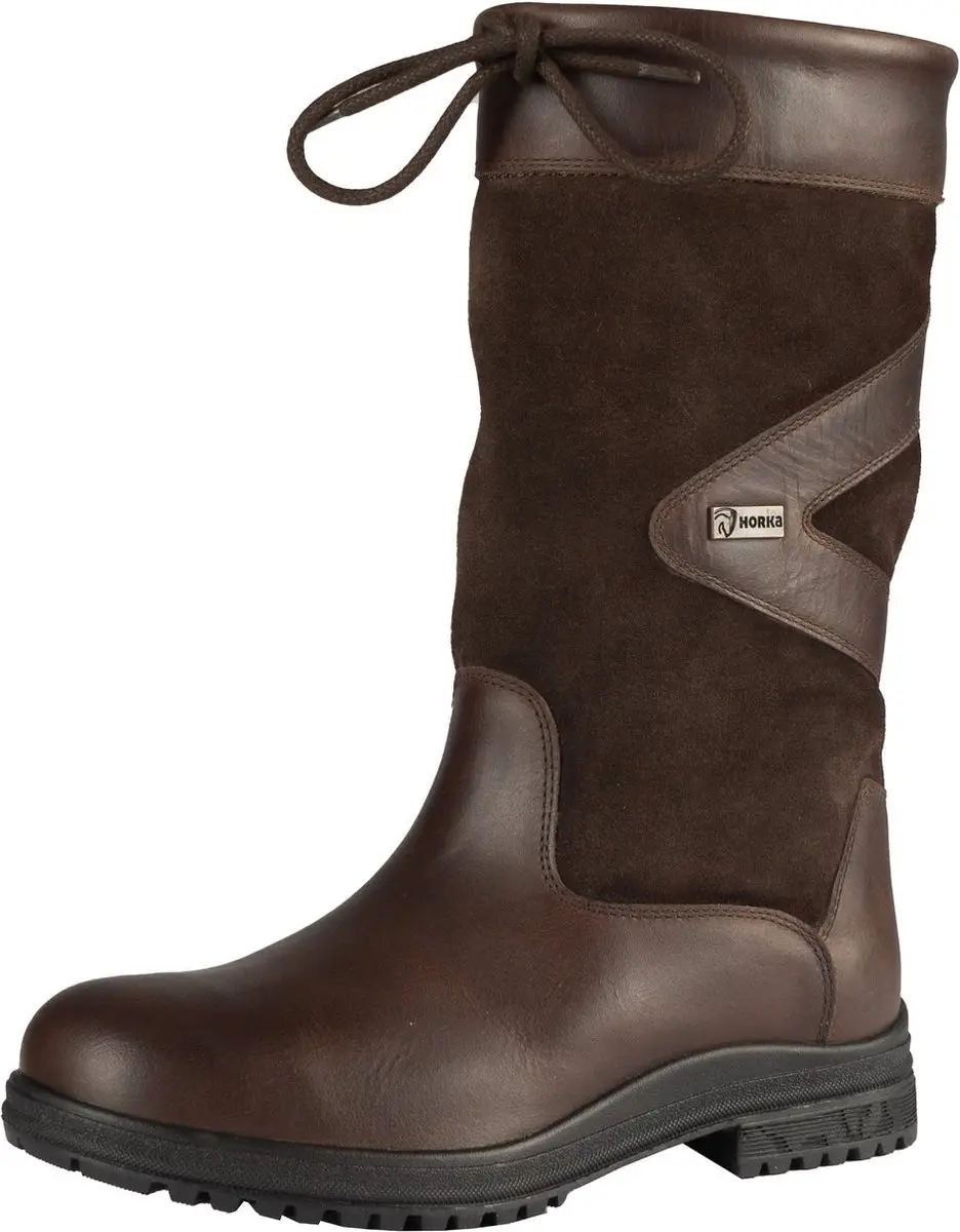 Horka Outdoorlaars Greenwich wide Bruin