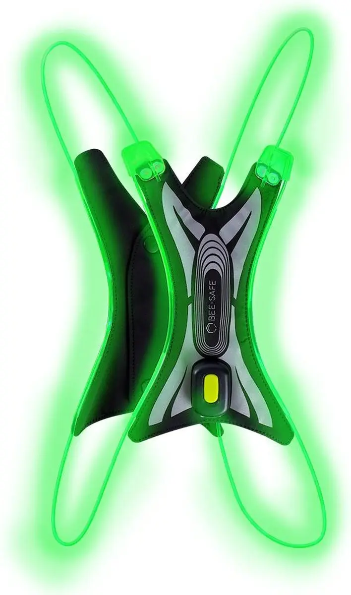 Bee Safe Spider LED Hardloopvest USB