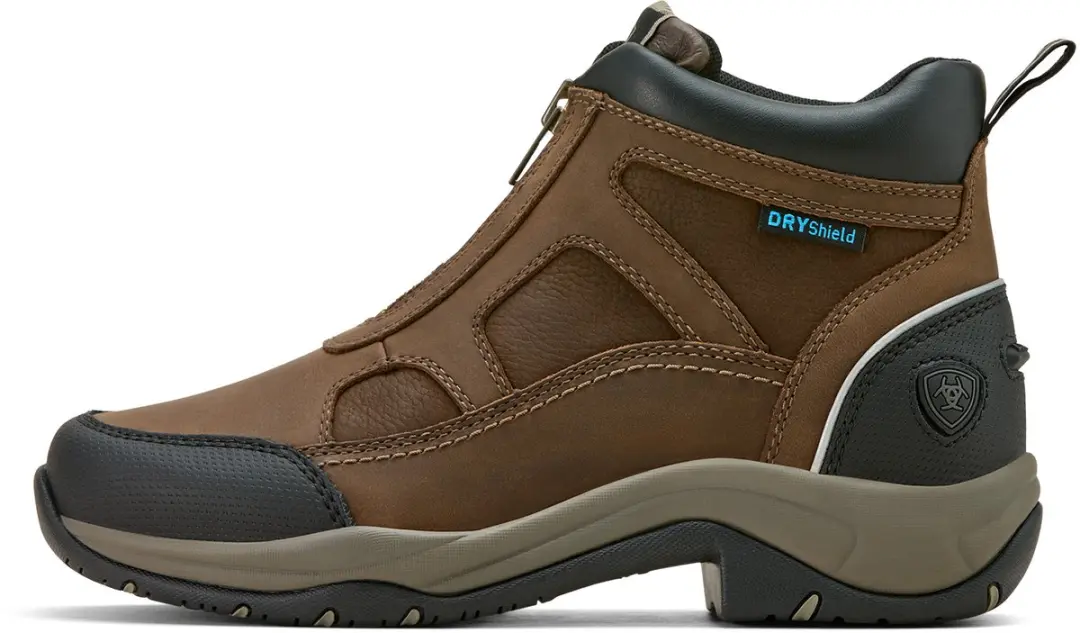 Ariat Terrain Zip Dames Stalschoenen - Bruin - 38.5 - afbeelding 6 van 6