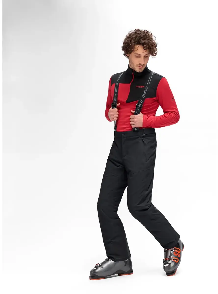 Maier Sports Anton 2.1 Skioverall - Grafiet - afbeelding 4 van 6