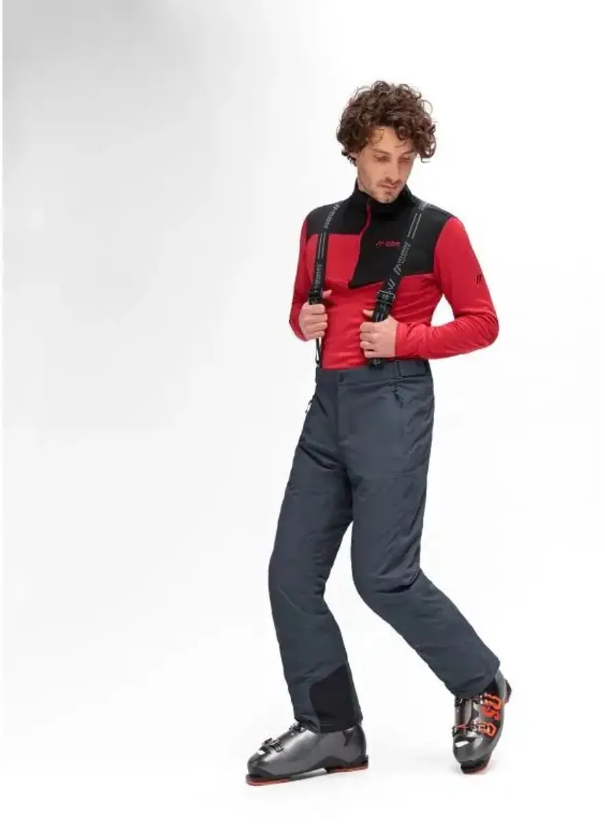 Maier Sports Anton 2.1 Skioverall - Grafiet - afbeelding 2 van 6