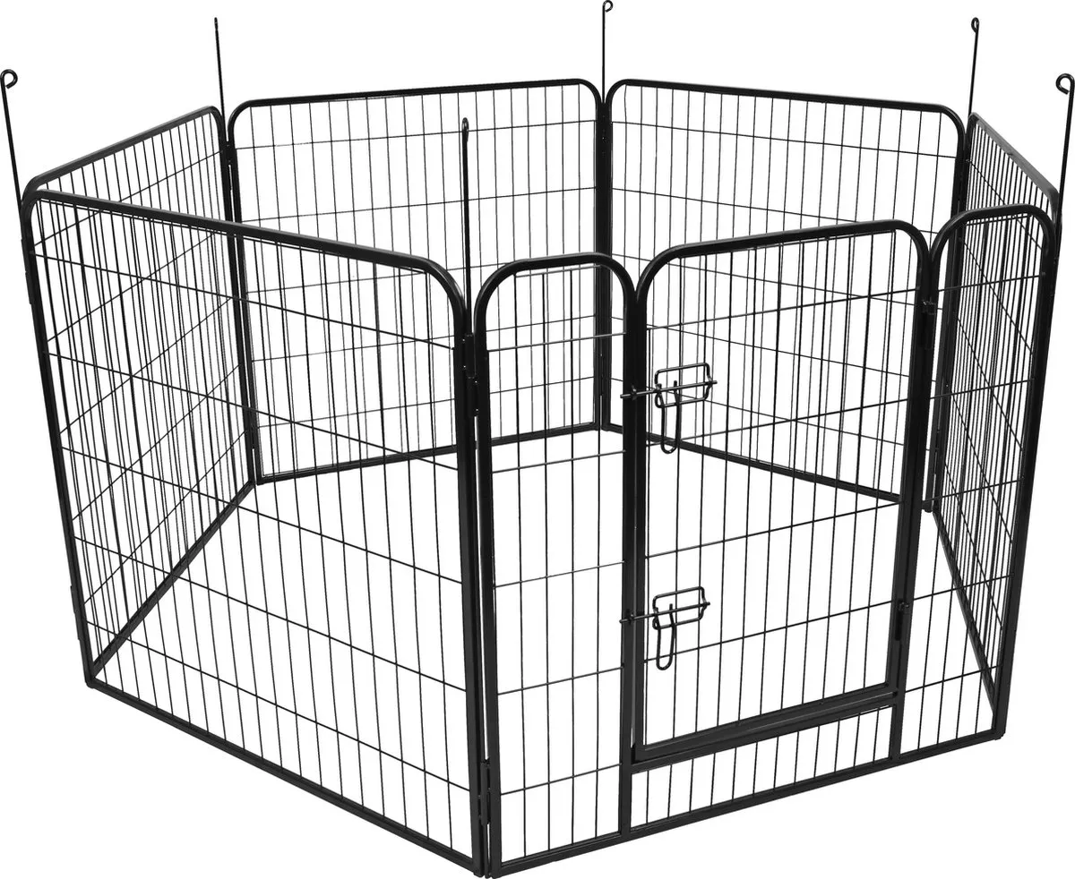 Flamingo Zecta Hondenkennel 162x140x80cm