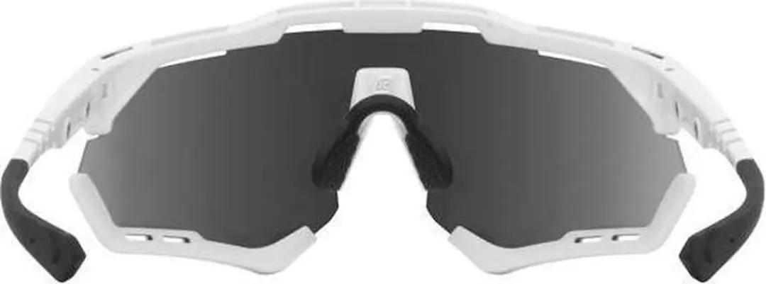 Scicon Aeroshade Fietsbril - Wit Gloss - Multimirror Zilver - afbeelding 6 van 6
