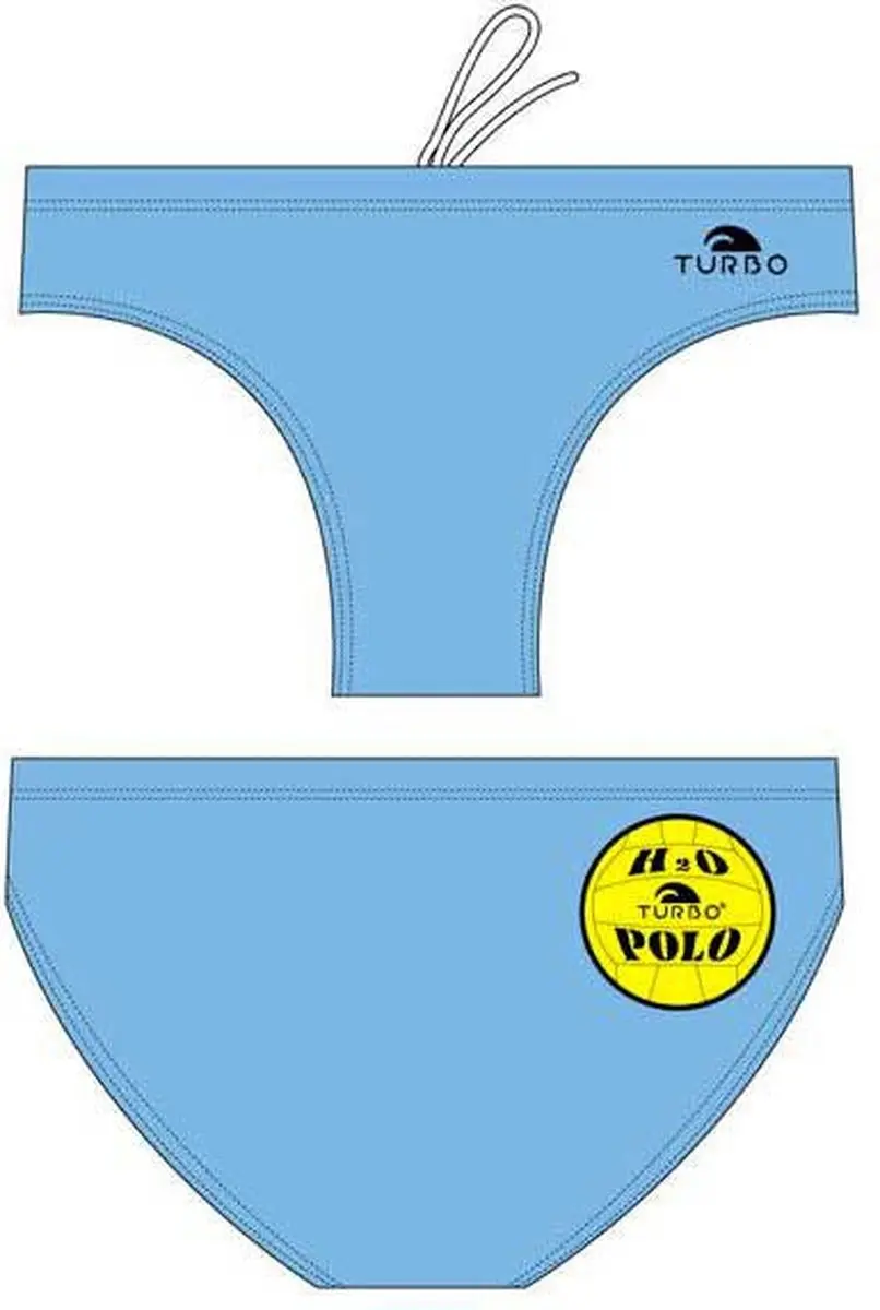 Turbo Basic Zwemslip Blauw XL Man