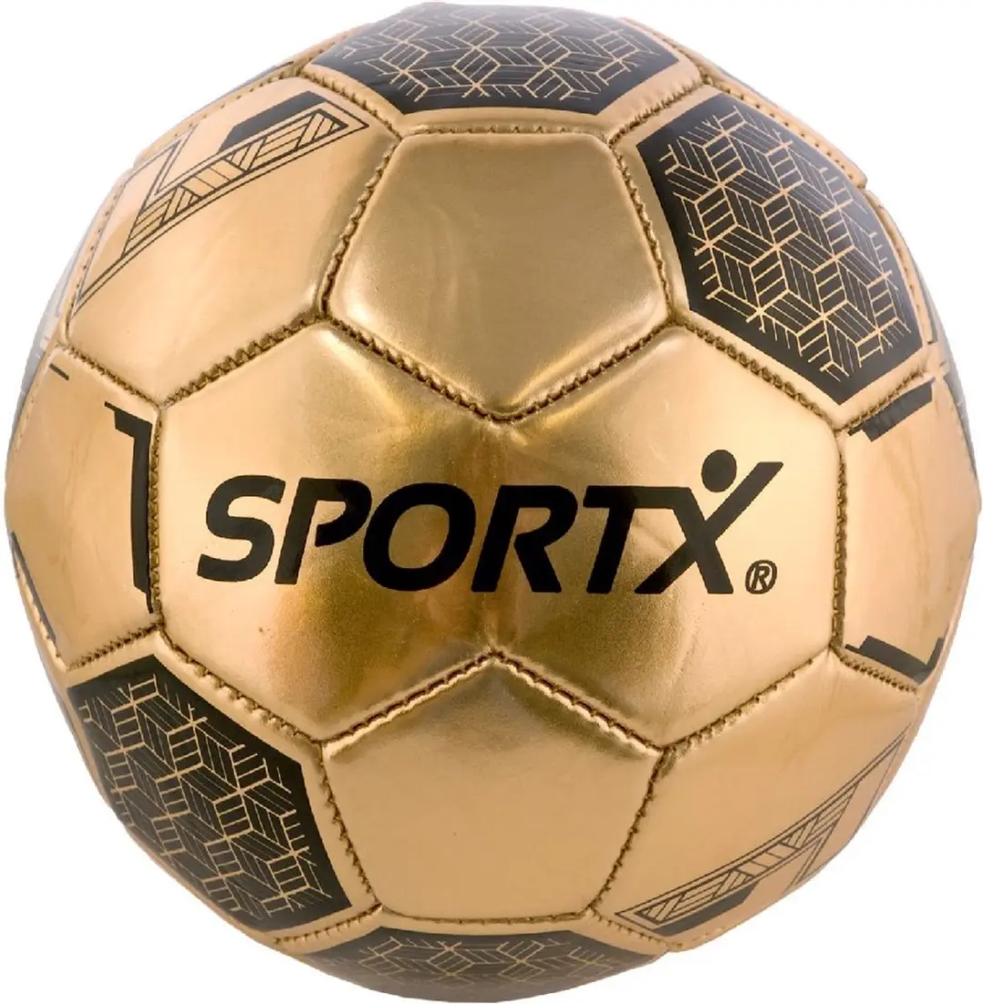 SportX Voetbal Goud Metallic - Maat 5 - afbeelding 5 van 5