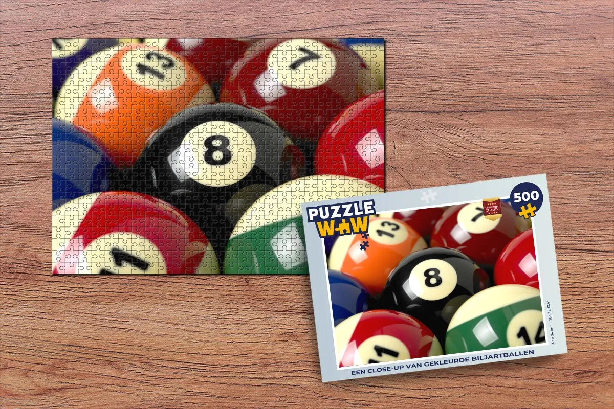 PuzzleWow Legpuzzel 500 Stuks - Multicolor