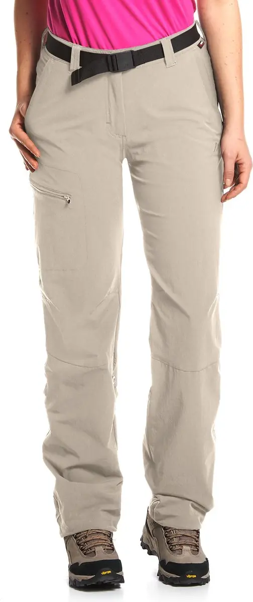Maier Sports Lulaka Lange Broek Dames - Beige