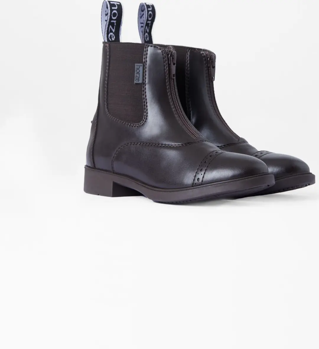 Horze Wexford jodhpurs met rits vooraan, dames, Brown, 38