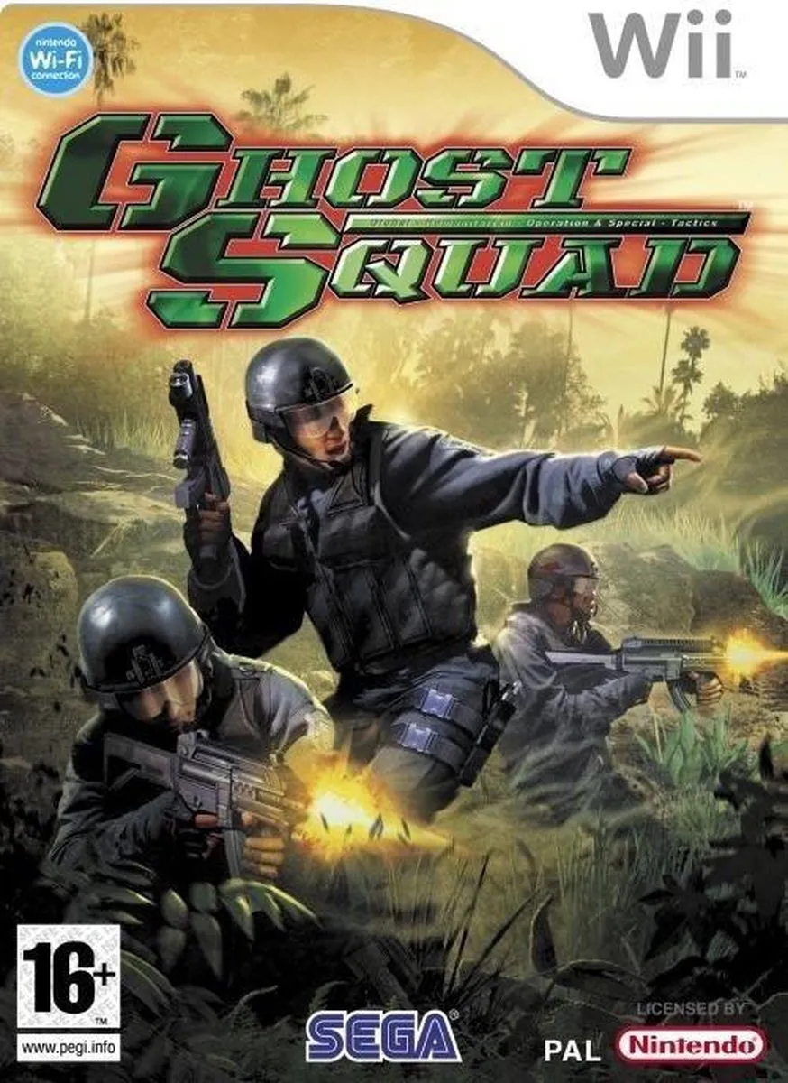Nintendo Ghost Squad Wii